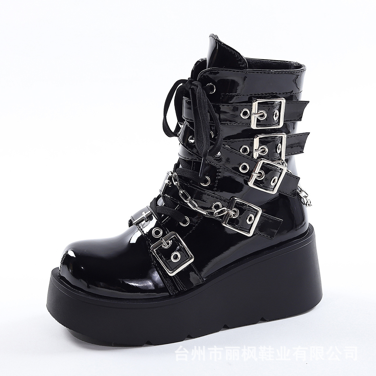 Metal Chain Patent Leather Pun - Motorcycle Chain ulasan dan harga