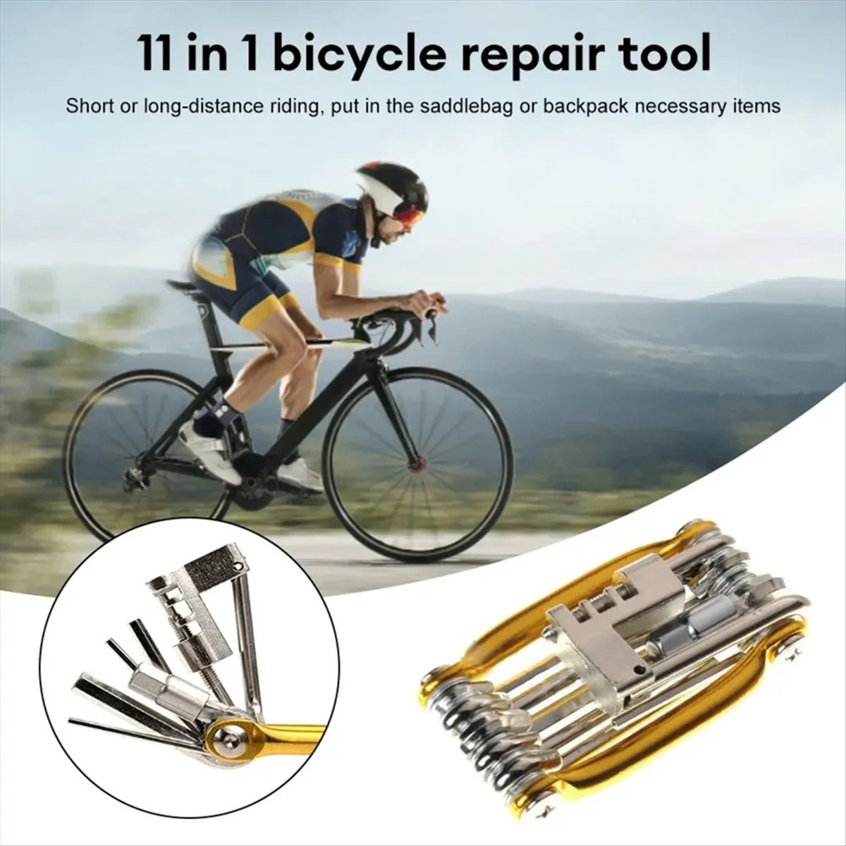 ABPF 11 in 1 Bicycle Bike Mult - Bike Chain ulasan dan harga
