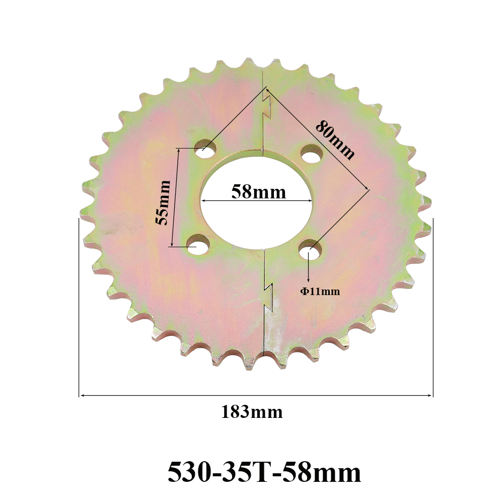 530 Split-Type Motorcycle Rear - 530 Chain ulasan dan harga