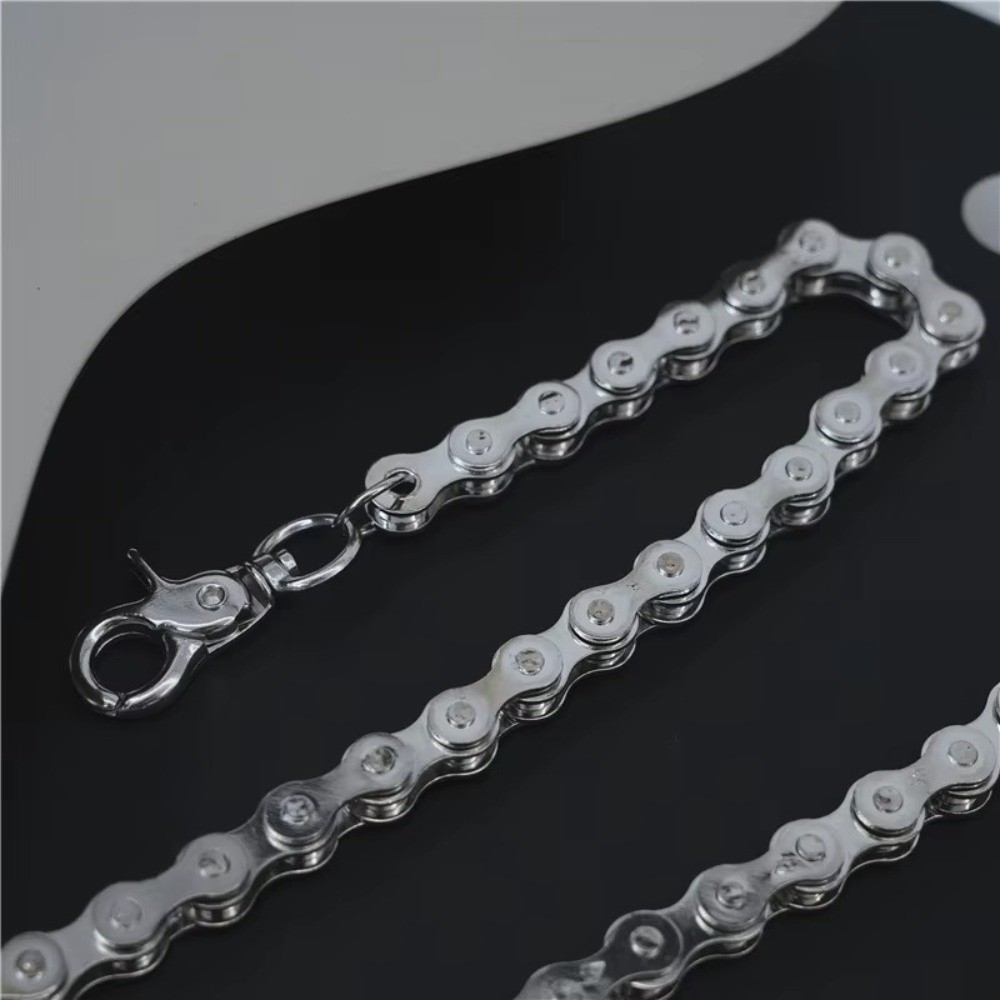 Hip Hop Style Silver Waist Cha - Bicycle Chain ulasan dan harga
